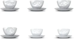 FIFTYEIGHT Kombi-Service 30-tlg. - Tassen + Teller (mit Biss) + Hochwertige Tischsets 6 FIFTYEIGHT Kombi-Service 30-tlg. - Tassen + Teller (mit Biss) + Hochwertige Tischsets -LuxeTafel Verkäufe cb7acc1d2f890eddf0bf3243fa6b9fd3