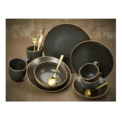 CreaTable 22409 Tafelservice Rusty Für 8 Personen, Porzellan, Braun (1 Set, 12-teilig) -LuxeTafel Verkäufe cd91b9d3f9046dc0adc9fa75e27eab72