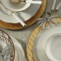 Kütahya Porselen Ilay 24 Teile Porzellan Geschirr Set Gold BNILY24Y2520 -LuxeTafel Verkäufe cdd9805a1deeb2247157da2c87c5bf4c