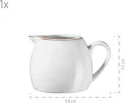 Mäser 931735 Kombiservice Professional Dining Für 6 Personen, Porzellan, Weiß (1 Set, 24-teilig) -LuxeTafel Verkäufe d44cde90a0c9b4ba1bce61effce1b34c