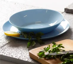 Tafelservice Diwali Light Blue Hellblau 18-teilig LUMINARC Hartglasgeschirr Geschirrset Tafelset Essservice Geschirr -LuxeTafel Verkäufe daa7e907141c731c8d34dfea90332ba5