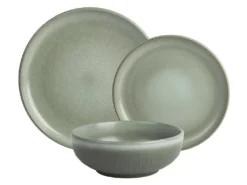 Titelseite 20 Tafelservice - Steingut - 18-teilig - Grün - MOCHA