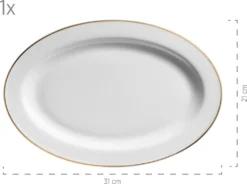 Mäser 931735 Kombiservice Professional Dining Für 6 Personen, Porzellan, Weiß (1 Set, 24-teilig) -LuxeTafel Verkäufe dc0c1bb2ac72a5b4b604427ea67ab98e