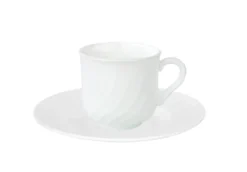 EBRO Kaffeeservice, 18tlg., Tassen + Dessertteller + Untertasse, Weiß, Opal-Hartglas 9 EBRO Kaffeeservice, 18tlg., Tassen + Dessertteller + Untertasse, Weiß, Opal-Hartglas -LuxeTafel Verkäufe ddb23e426ec18f5d8831d16ca3b2710e