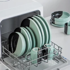 Vancasso Aria Tafelservice Für 8 Personen (32-teilig) Mit Tellern, Schalen Und Tassen, Schwarz Und Türkis -LuxeTafel Verkäufe e18ecc45f0c2b2247543682bbebbf2b2