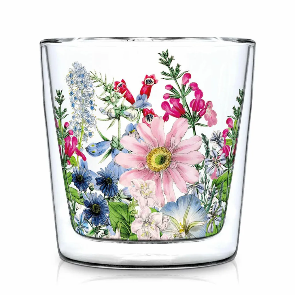 PPD Doublewall Trendglass Floriculture, Teeglas, Tee Glas, Teebecher, Doppelwandig, 300 Ml, 604043 1 PPD Doublewall Trendglass Floriculture, Teeglas, Tee Glas, Teebecher, Doppelwandig, 300 Ml, 604043