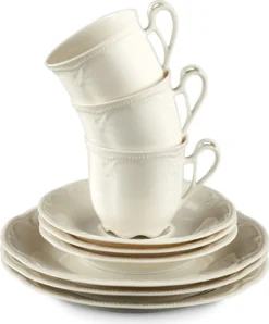 Seltmann Weiden Rubin Cream Kaffeeservice 18tlg. -LuxeTafel Verkäufe e7044260a9c9ddaf4ba9eccb078adf94