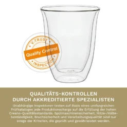 Creano Doppelwandige Gläser 250ml „DG-V“, 4er Set, Thermoglas Doppelwandig Aus Borosilikatglas, Kaffeegläser, Teegläser, Latte Gläser, Doppelwandgläser 10 Creano Doppelwandige Gläser 250ml „DG-V“, 4er Set, Thermoglas Doppelwandig Aus Borosilikatglas, Kaffeegläser, Teegläser, Latte Gläser, Doppelwandgläser -LuxeTafel Verkäufe e85207c31930001cba1fe1124834b375 1