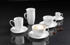 Ritzenhoff & Breker BIANCO Cappuccino-Set 4- Teilig -LuxeTafel Verkäufe eae3fbd37e817254d1941c18a93d03cb