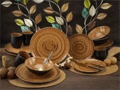 CreaTable 23365 Kombiservice Villa Romana Für 4 Personen, Steingut (1 Set, 16-teilig) 5 CreaTable 23365 Kombiservice Villa Romana Für 4 Personen, Steingut (1 Set, 16-teilig) -LuxeTafel Verkäufe ebb9688bc73aef6eefd890fcae4ebae5