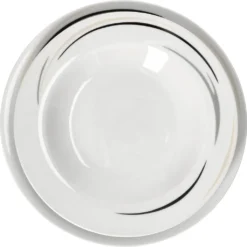 12tlg Tafel-Service Home Suppenteller Speiseteller Streifen Porzellan-Geschirr -LuxeTafel Verkäufe ec9ddf8204f0990e5f8630f7d2977f86