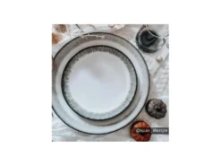 Tafelservice Steingut - 18-teilig - Khaki & Elfenbein - ALGA Von SIA -LuxeTafel Verkäufe edcf52e832baeae15ba0376560f2bc82