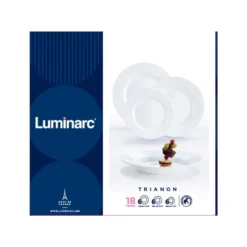 Tafelservice Geschirrset Luminarc 18-tlg. Essservice Teller Hartglas Essteller -LuxeTafel Verkäufe eddb07a8d159fa91fec1f6fa0e30b9a5