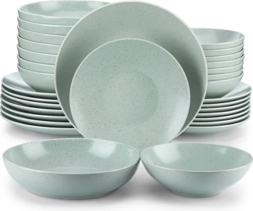 Tafelservice Steingut, Vancasso SABINE 32-teiliges Geschirrset, Modernes Kombiservice Für 8 Personen, Sesam Design 8 Tafelservice Steingut, Vancasso SABINE 32-teiliges Geschirrset, Modernes Kombiservice Für 8 Personen, Sesam Design -LuxeTafel Verkäufe eebb05cad6397de008fa941c433d2048