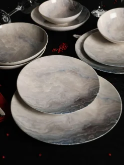 Hermia Concept, Erika,(24 Stücke), Abendessen , Mehrfarbig, 100% Porzellan -LuxeTafel Verkäufe f32cffc1ee40db188a2d13ff084fec33