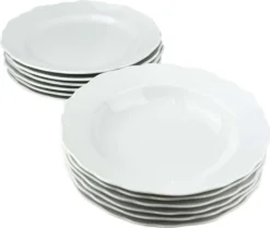 Hutschenreuther Maria Theresia Weiss Tafelset Essservice 12-tlg., 02013-800001-18339 -LuxeTafel Verkäufe f6e1a9141da3b956b90da25e9f3ecb45