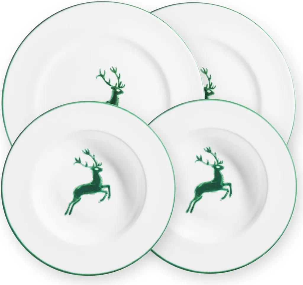 Gmundner Geschirrset Grüner Hirsch Grün Hirsch 1 Gmundner Geschirrset Grüner Hirsch Grün Hirsch