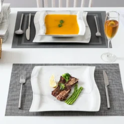 MALACASA, Serie Flora, Marmor Porzellan Tafelservice 12 Teiligen Set Kombiservice Geschirrset Mit Je 6 Speiseteller Und 6 Suppenteller Für 6 Personen 12 MALACASA, Serie Flora, Marmor Porzellan Tafelservice 12 Teiligen Set Kombiservice Geschirrset Mit Je 6 Speiseteller Und 6 Suppenteller Für 6 Personen -LuxeTafel Verkäufe fe11545913cf301977d49d2868ba5c06