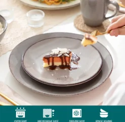 Vancasso Navia Nature 16 Teilig Kombiservice, Geschirrset Aus Steingut In 4 Farbkombi (Erdfarben, Hellblau, Cremefarben, Beige), Vintage Design -LuxeTafel Verkäufe ff2fa7d12bc3b9472be7c3954f64091d